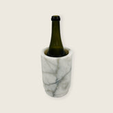 Marble Bottle Holder - Grey Veined