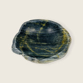Green Tinge River Stone Bowl