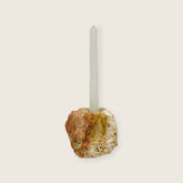 Organic Stone Candle Stand
