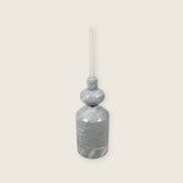 Bulbed Bottle-neck Candle Stand