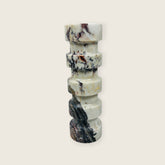 Banded Cylindrical Candle Stand
