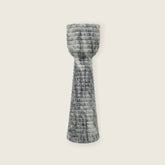 Striated Cup-Top Candle Stand - Small