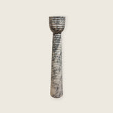 Striated Cup-Top Candle Stand - Large