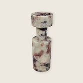 Stud Candle Stand - Red & White