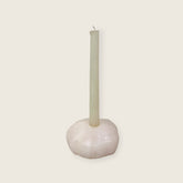 Organic Stone Candle Stand (Onyx)