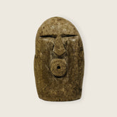 Carved Countenance Decor Object
