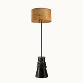 Frustum Ringed Lamp (Black)