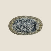 Grey White Splotched Soap Dish - Riverstone
