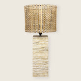 Split-Face Lamp