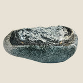 White Dipped River Stone Sink