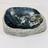 Rippled Dark Grey River Stone Sink