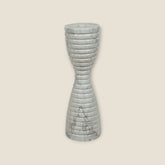 Corrugated Hourglass Candle Stand - Small