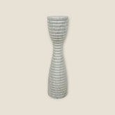 Corrugated Hourglass Candle Stand - Medium