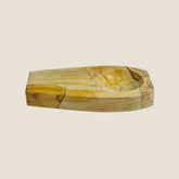 Marble Bark Ash Tray - Beige
