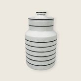 Pinstripe Jar