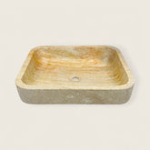 Rounded Rectangle Sink (Beige)