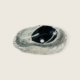 Black Hole Grey River Stone Sink