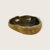 Chocolate Glazed Riverstone Sink