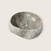 Brown Speckled Riverstone Sink