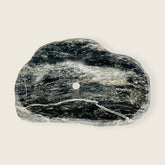 Line Marked River Stone Sink