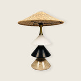 Tiered Cone Lamp