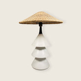 Tiered Cone Lamp