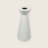 Upside Down Funnel White Marble Table Lamp