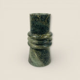 Ringed Marble Vase