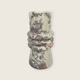 Ringed Marble Vase