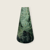 Grooved Marble Vase - Small