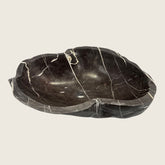 Striped Brown River Stone Sink