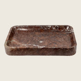 Arced Renctangle Sink (Burgundy)