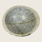Checked River Stone Serving Bowl