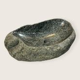 White Lined Sink - River Stone