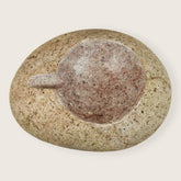 Rose Gold Spotted Ash Tray - River Stone