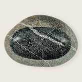 Riverstone Stone White Lined Soap Dish
