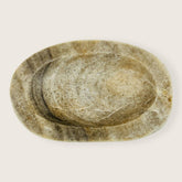 River Stone Brown Brushed Soap Dish