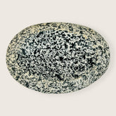 River Stone Beige Black Specked Soap Dish