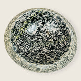 Rounded Black and White Bowl