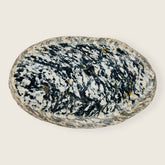 Riverstone Zebra Striped Soap Dish