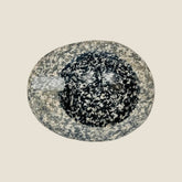 Black Splashed Ash Tray - Riverstone