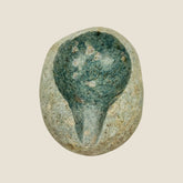 Emerald Green Tainted Ash Tray - River Stone