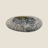 White lined Spotted Soap Dish - Riverstone