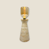 Funnel Table Lamp (Beige)