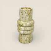 Ringed Marble Vase