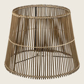 Rumi Shaped Cane Lamp Shade