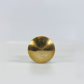 Golden Matte Brass Metal Basin Waste