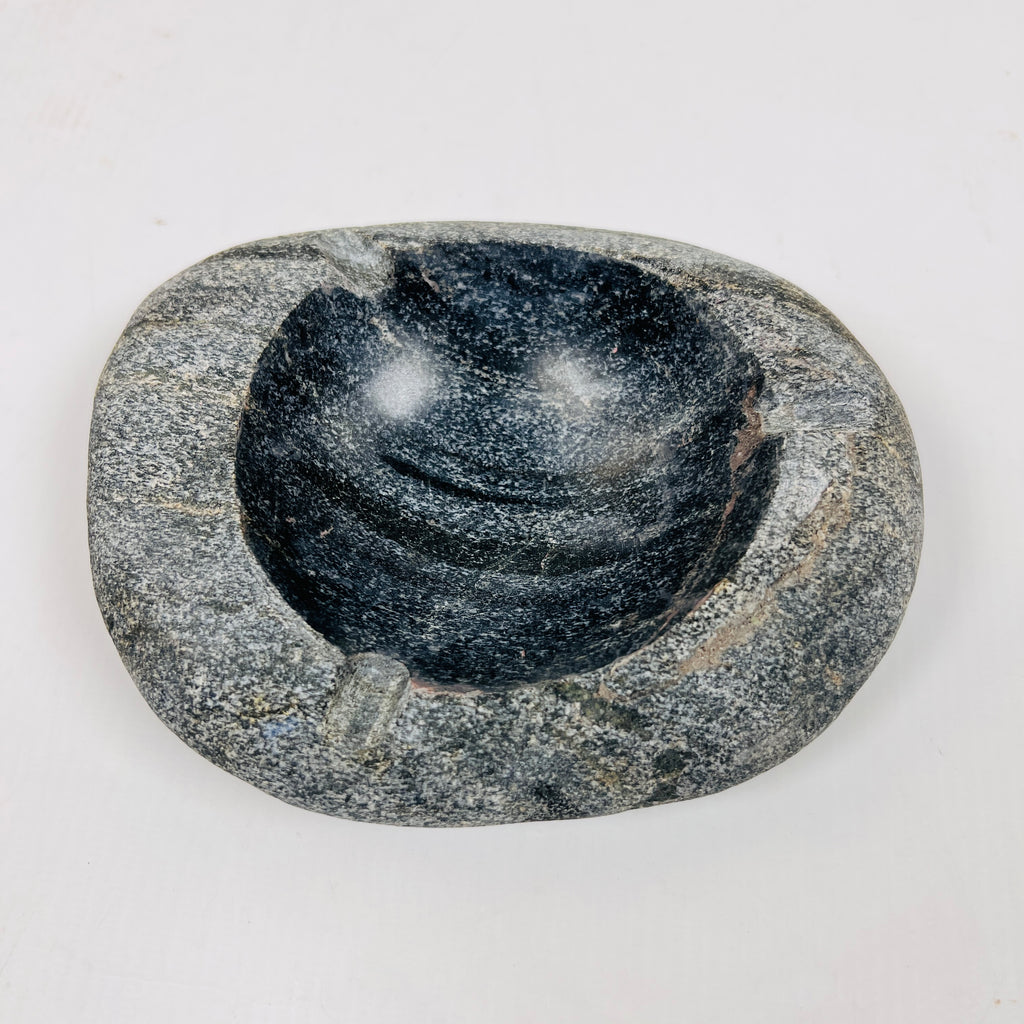 River Stone Blue Hued Ash Tray