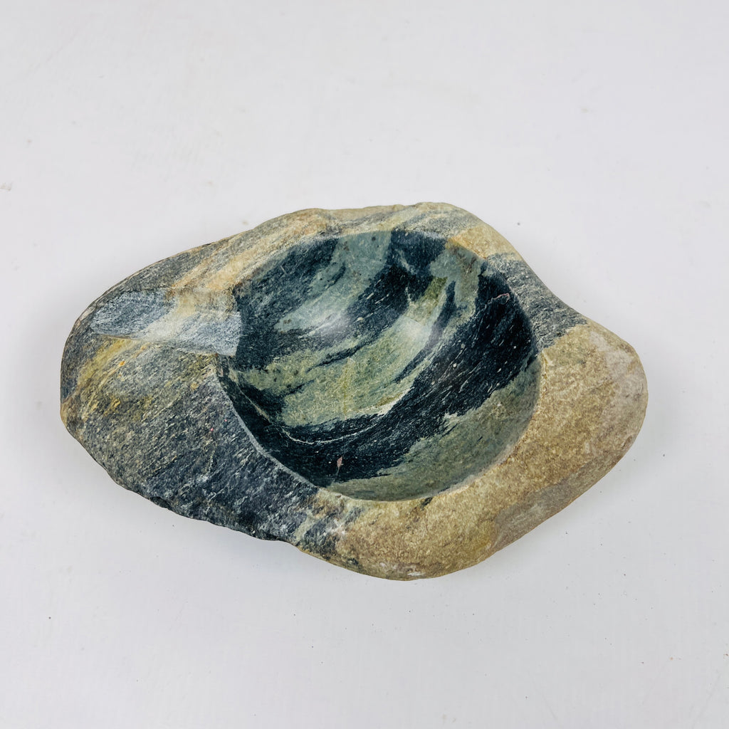 River Stone Green Brushed Ash Tray