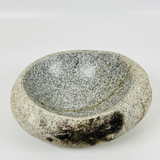 Checked River Stone Serving Bowl